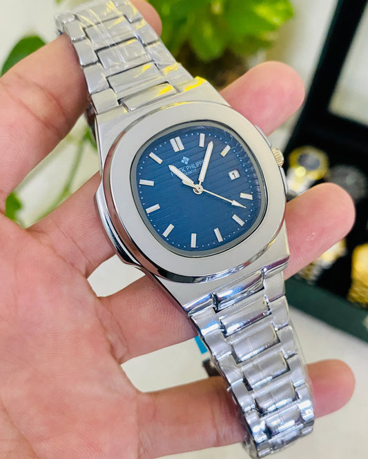 Quartz Silver Chain Watch