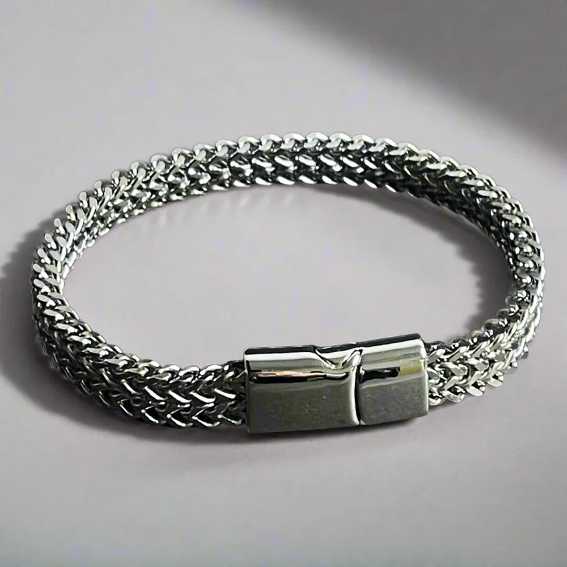 Onyx Stainless Steel  Bracelet