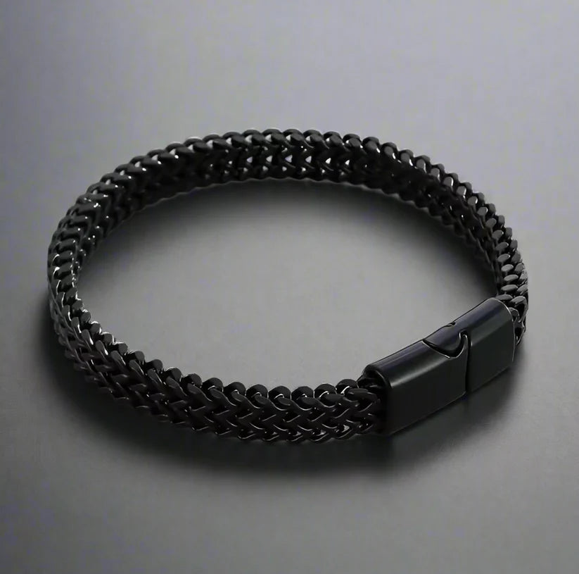 Onyx Stainless Steel  Bracelet