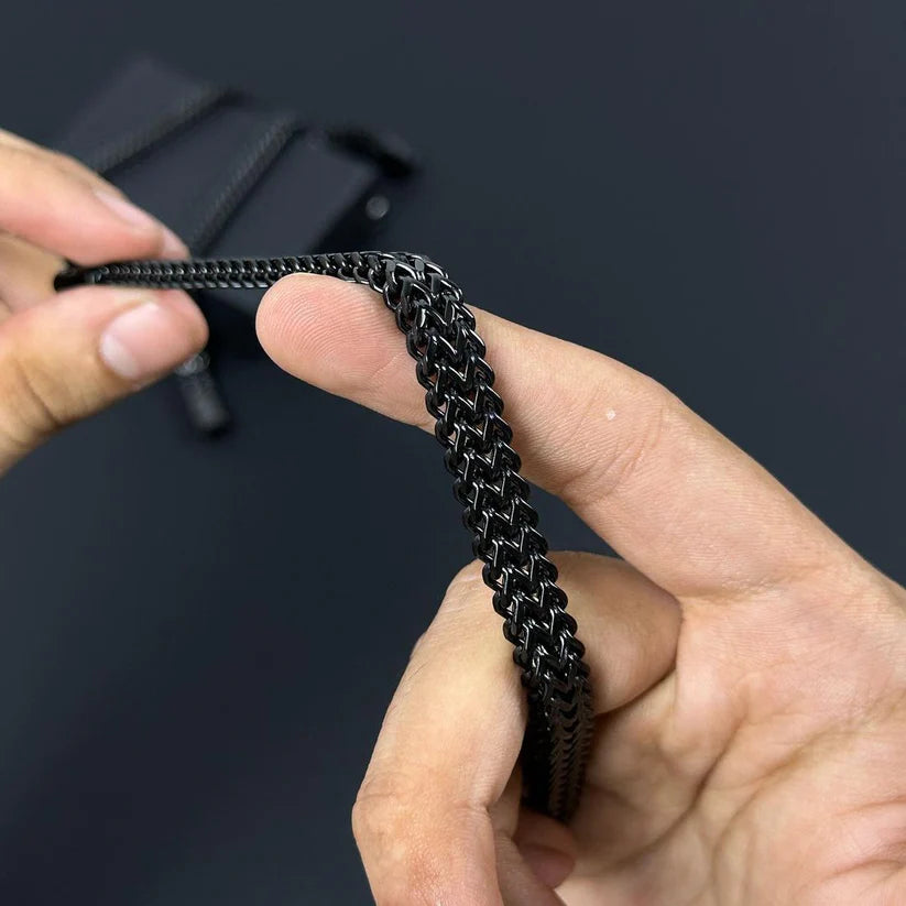 Onyx Stainless Steel  Bracelet