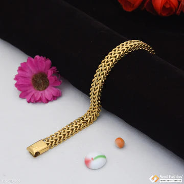 Gold Onyx Bracelet