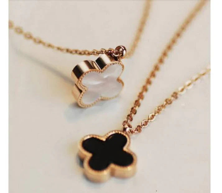 "Elegant Clover Necklace"