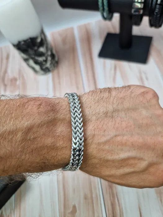 Silver Onyx Bracelet